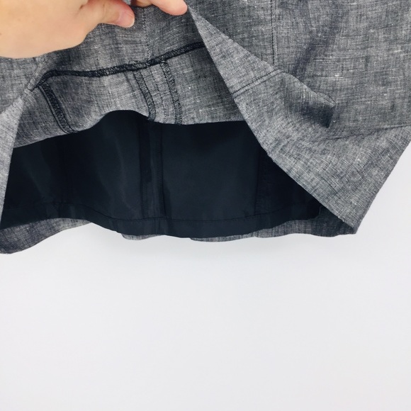 Ann Taylor  Gray Pencil Skirt With Pockets Size 12 - Picture 4 of 6